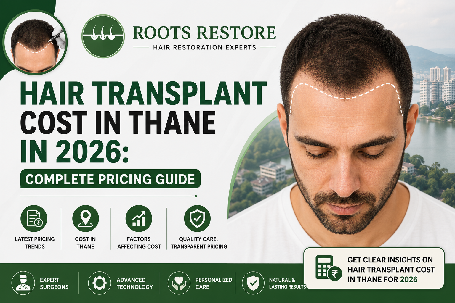 Hair Transplant Cost in Thane in 2026: Complete Pricing Guide